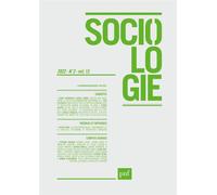 Sociologie 2022, n° 2 Varia - Collectif - Puf - broché - Revue