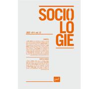 Sociologie 2022, n° 4 Varia - Collectif - Puf - broché - Revue