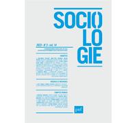 Sociologie 2023 n°3 Varia - Collectif - Puf - broché - Revue