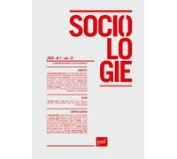Sociologie - 2024-1 - Collectif - Puf - broché - Revue