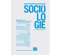 Sociologie 2024, n.3 Observer la Convention citoyenne sur la fin de vie - Collectif - Puf - broché - Revue