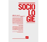 Sociologie 2026, n.1 - Collectif - Puf - broché - Revue