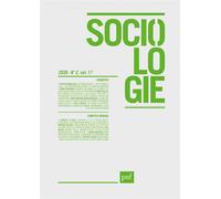 Sociologie 2026, N.2 - Collectif - Puf - broché - Revue