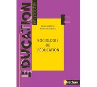 SOCIOLOGIE DE L EDUCATION