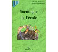 Sociologie de l'école, nouvelle édition