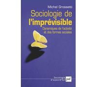 Sociologie de l'imprévisible: Dynamiques de l'activité et des formes sociales
