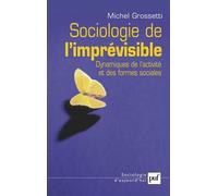 Sociologie de l'imprévisible Dynamiques de l'activité et des formes sociales - Michel Grossetti - Puf - broché - Etude