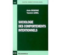 Sociologie des comportements intentionnels