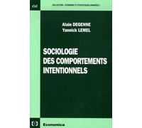 Sociologie des comportements intentionnels