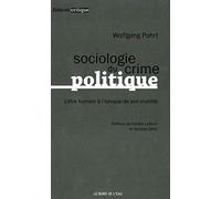 Sociologie du Crime Politique