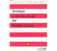 Sociologie et Histoire sociale