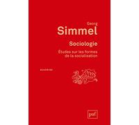 Sociologie. Études sur les formes de la socialisation