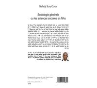 Sociologie générale ou les sciences sociales en N'ko - Nafadji Sory Conde - L'harmattan - broché - Méthode de langue