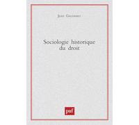 Sociologie historique du droit