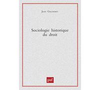 Sociologie historique du droit