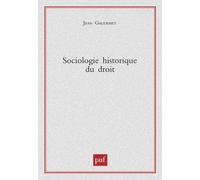 Sociologie Historique Du Droit