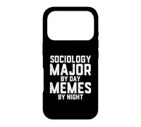 Sociologie Major by Day Memes by Night Sociologie Student Meme Coque pour iPhone 17 Pro