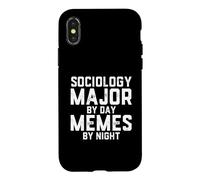 Sociologie Major by Day Memes by Night Sociologie Student Meme Coque pour iPhone X/XS
