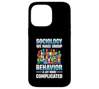 Sociologie Nous rendons Le comportement de Groupe Beaucoup Plus compliqué Coque pour iPhone 14 Pro Max
