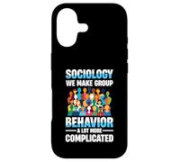 Sociologie Nous rendons Le comportement de Groupe Beaucoup Plus compliqué Coque pour iPhone 17