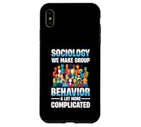 Sociologie Nous rendons Le comportement de Groupe Beaucoup Plus compliqué Coque pour iPhone XS Max