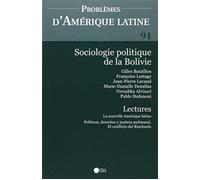 Sociologie politique de la bolivie pal 91 - EDITIONS ESKA - Eska - broché - Revue
