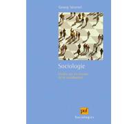 Sociologies : Etudes sur les formes de la socialisation