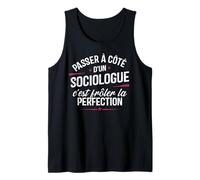 Sociologue Cadeau métier Drole Homme Sociologue Débardeur