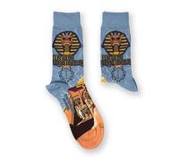 Sock Affairs Iron Maiden Powerslave Chaussettes en coton sous licence officielle pour les fans de métal 2 tailles 36-40 et 41-46