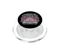 Sock Hop 50s Classic Car Nostalgia 1950s Greaser PopSockets PopGrip pour MagSafe