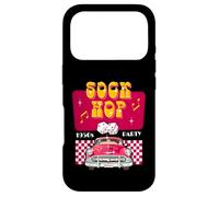 Sock Hop Rock and Roll Dance Retro Années 50 Party Doo Wop Rose Coque pour iPhone 17 Pro