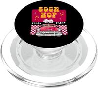 Sock Hop Rock and Roll Dance Retro Années 50 Party Doo Wop Rose PopSockets PopGrip pour MagSafe