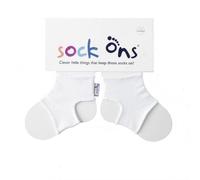 Sock Ons Large 6-12m White (blanc)