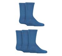 Sock Shop Chaussettes en bamboo avec manchette de confort et Orteils attachés à la main - 3 paires - Fille et Garçon