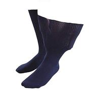 Sock Shop IOMI Footnurse - hommes et des femmes unisexe supplémentaire large Œdème Chaussettes en 4 tailles et 5 couleurs (45-50 Eur, Marine)