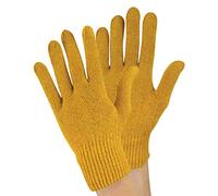 Sock Snob 1 Paire Femme Hiver Fin Chaud Thermqiues Doigts Complets Tricot Gants Laine (One Size, Mustard)