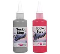 Sock-Stop Lot de 2 paires de chaussettes grises et bordeaux - Tendance et vraiment attrayantes