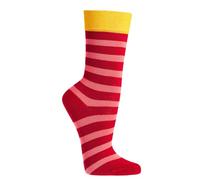 Sockenversandhandel Chaussettes pour femme (2 paires) en 83 % coton bio I Certifié GOTS I Entièrement fabriquées sans substances nocives, rouge, 35-38