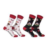 Sockenversandhandel Chaussettes pour femmes I garçons I filles I hommes I chaussettes pour femmes I chaussettes pour hommes I chaussettes amusantes I chaussettes rigolotes I chaussettes (2 paires) I