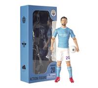 Sockers Banbo Toys Manchester City F.C. Bernardo Silva Figurine de football à collectionner 20,3 cm