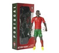 Banbo Toys Figurine Portugal Raphael Leao 20 cm Action Rouge Enfants