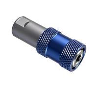 Socket Adapter for Drill - Steel Non-Slip Attachment - 6.35mm Drill Chuck Conversion Tool | for Automotive Home Furniture Drilling Plumbing Metalworking Woodworking