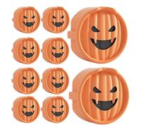 Socket Covers - 10X Ghost Smile Electric Outlet Cover | Plug Socket Covers | Pumpkin Plug Protectors | Halloween Baby Socket Cover | Home Safety Plugs Protector Guard | Child Proof Safety Caps