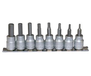 Socket et jeu de bits Teng Tools M3811; 3/8''; 8 unités