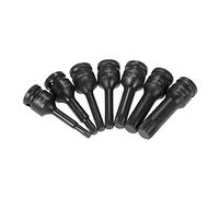 Socket impact set high dureness cr-mo xzn triple square spline bits socket ensemble adapté à la réparation automobile et à l'application électrique en service lourd