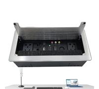 Socket intégré, prise de courant intégrée, boîte de connexion de table de sortie, port de charge USB HDMI, interface de type C, économie d'espace, sortie encastrée pour cuisine