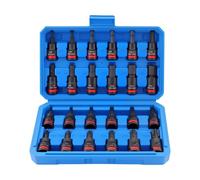 Socket Set for Drill 3/8-Inch H3-H14 Hex Adapter Drive