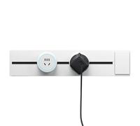 Socket Track Power Socket Track - Flexible Power Strip Rail - Adaptateurs multiples amovibles et amovibles mobiles Adaptateurs pour le salon, la cuisine, le studio de travail dans le lu
