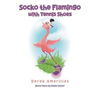 Socko the Flamingo with Tennis Shoes
