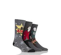 SockShop Hommes Big Bang Theory Chaussettes Lot de 3 Paires Assorti 46-48